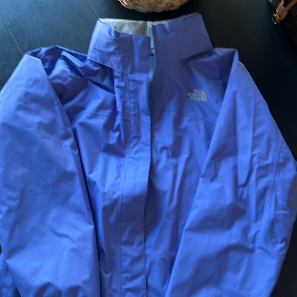 North Face raincoat